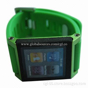 Aluminum silicon watch band, anti-static